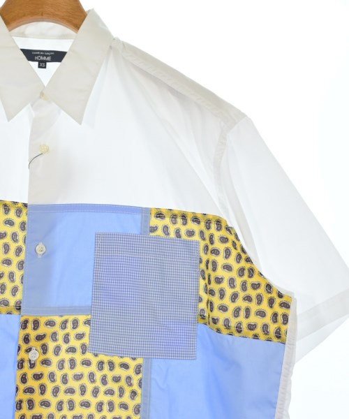 COMME des GARCONS HOMME（コムデギャルソンオム）カジュアルシャツ 白 サイズ:XS メンズ/2200605631052