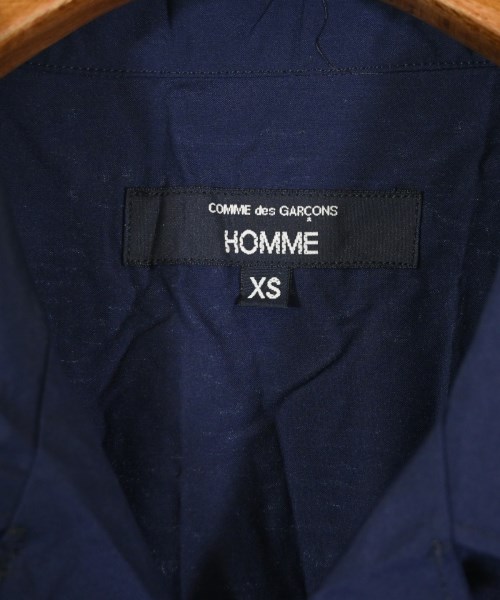 COMME des GARCONS HOMME（コムデギャルソンオム）カジュアルシャツ 紺 サイズ:XS メンズ/2200606762045