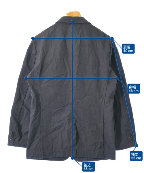 COMME des GARCONS HOMME（コムデギャルソンオム）ジャケット 紺 サイズ:XS メンズ/2200603557194