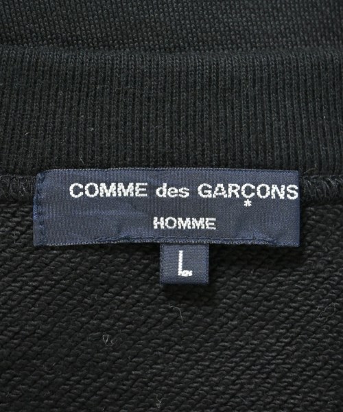 COMME des GARCONS HOMME（コムデギャルソンオム）スウェット 黒 サイズ:L メンズ/2200608777153