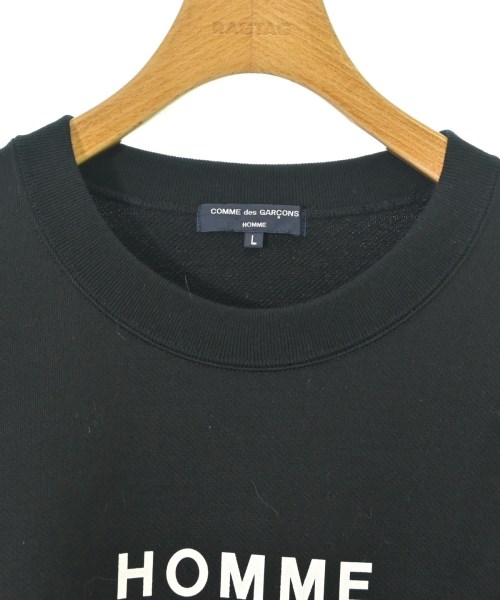 COMME des GARCONS HOMME（コムデギャルソンオム）スウェット 黒 サイズ:L メンズ/2200608777153