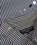 COMME des GARCONS HOMME（コムデギャルソンオム）カジュアルシャツ 紺 サイズ:L メンズ/2200604416070