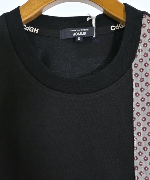 COMME des GARCONS HOMME（コムデギャルソンオム）Tシャツ・カットソー 黒 サイズ:S メンズ/2200670015184