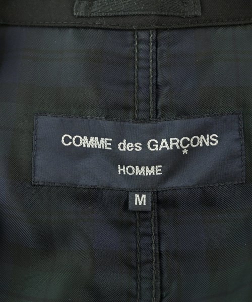 COMME des GARCONS HOMME（コムデギャルソンオム）カジュアルジャケット 黒 サイズ:M メンズ/2200672797026