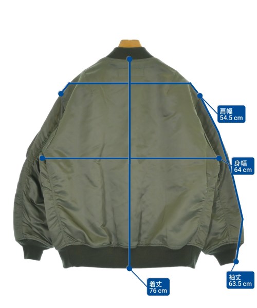 COMME des GARCONS HOMME（コムデギャルソンオム）ミリタリーブルゾン カーキ サイズ:L メンズ/2200673017062