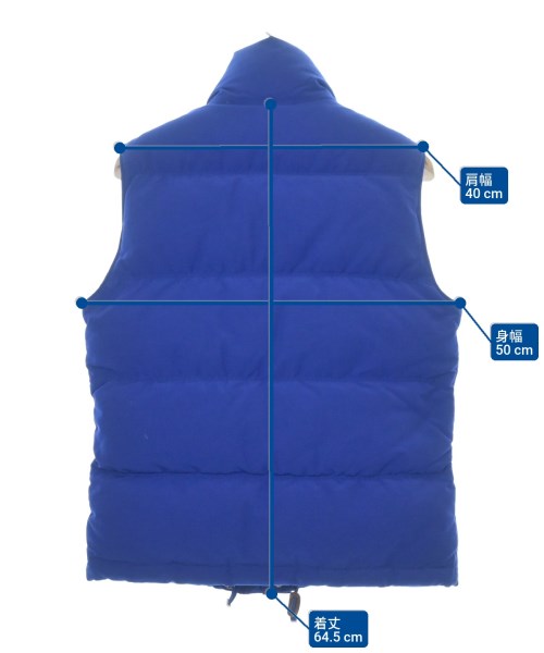 COMME des GARCONS HOMME（コムデギャルソンオム）ダウンジャケット/ダウンベスト 青 サイズ:XS メンズ/2200673076069