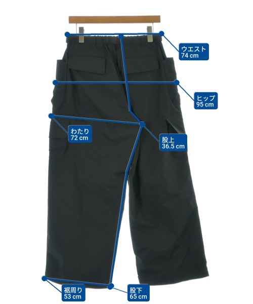 COMME des GARCONS HOMME（コムデギャルソンオム）カーゴパンツ 黒 サイズ:XS メンズ/2200673326034