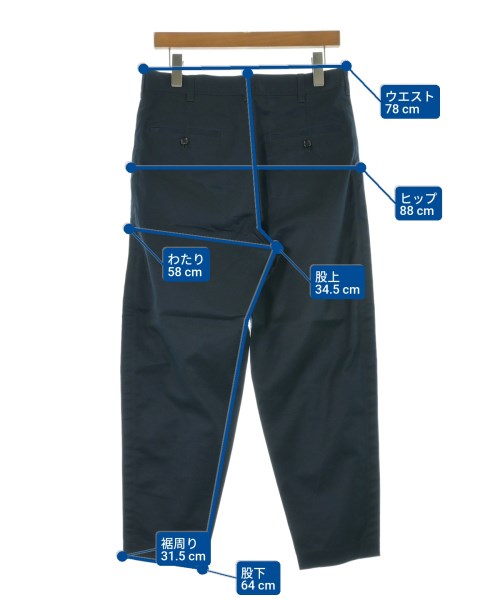 COMME des GARCONS HOMME（コムデギャルソンオム）チノパン 紺 サイズ:XS メンズ/2200673326041