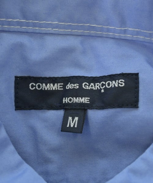COMME des GARCONS HOMME（コムデギャルソンオム）カジュアルシャツ 青 サイズ:M メンズ/2200673326096