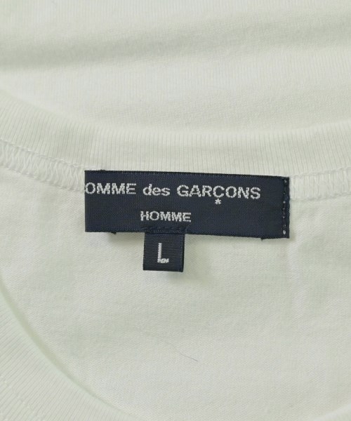 COMME des GARCONS HOMME（コムデギャルソンオム）Tシャツ・カットソー 白 サイズ:L メンズ/2200673326119