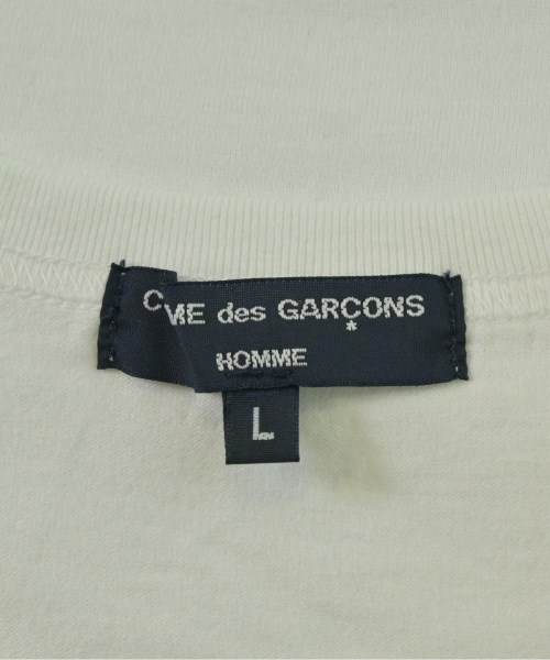COMME des GARCONS HOMME（コムデギャルソンオム）Tシャツ・カットソー 白 サイズ:L メンズ/2200673326133