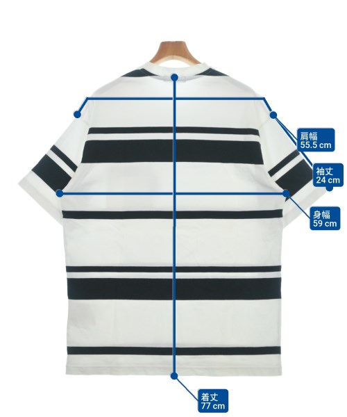 COMME des GARCONS HOMME（コムデギャルソンオム）Tシャツ・カットソー 白 サイズ:XL メンズ/2200673567055