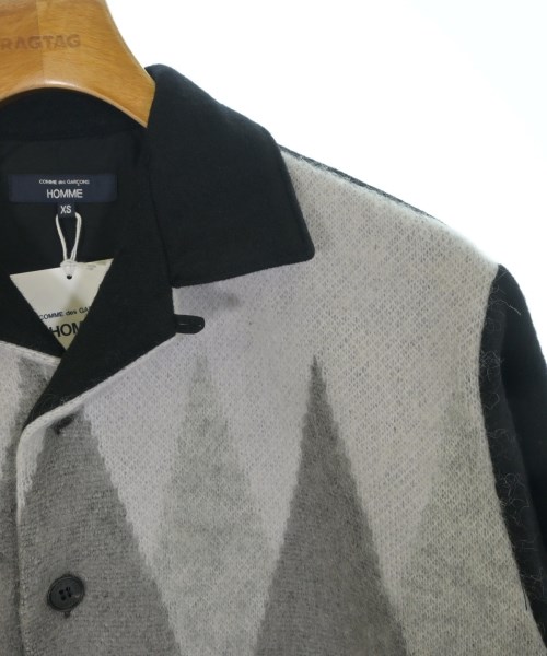 COMME des GARCONS HOMME（コムデギャルソンオム）カーディガン 黒 サイズ:XS メンズ/2200672222016