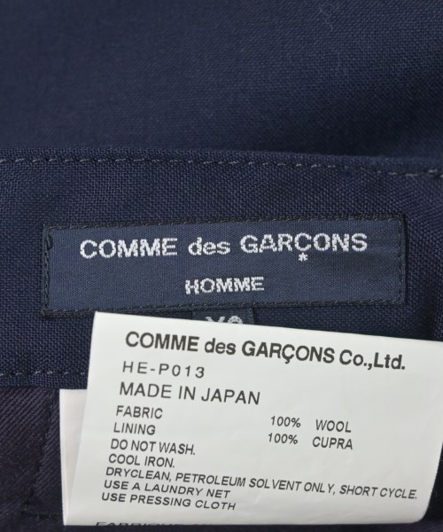 COMME des GARCONS HOMME（コムデギャルソンオム）クロップドパンツ 紺 サイズ:XS メンズ/2200669462067