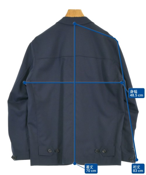 COMME des GARCONS HOMME（コムデギャルソンオム）ジャケット 紺 サイズ:XS メンズ/2200669462074