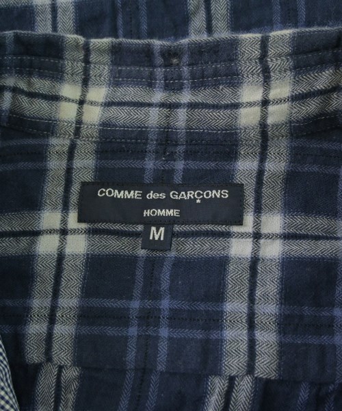 COMME des GARCONS HOMME（コムデギャルソンオム）カジュアルシャツ 青 サイズ:M メンズ/2200674629011