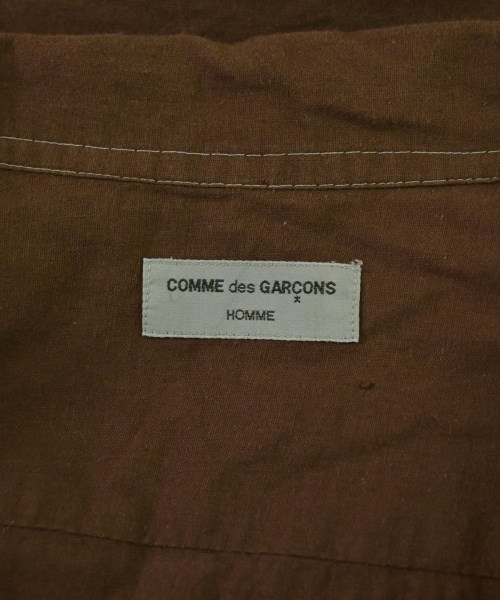 COMME des GARCONS HOMME（コムデギャルソンオム）カジュアルシャツ 茶 サイズ:-(M位) メンズ/2200674629028