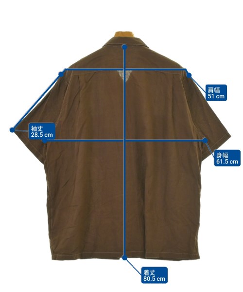 COMME des GARCONS HOMME（コムデギャルソンオム）カジュアルシャツ 茶 サイズ:-(M位) メンズ/2200674629028