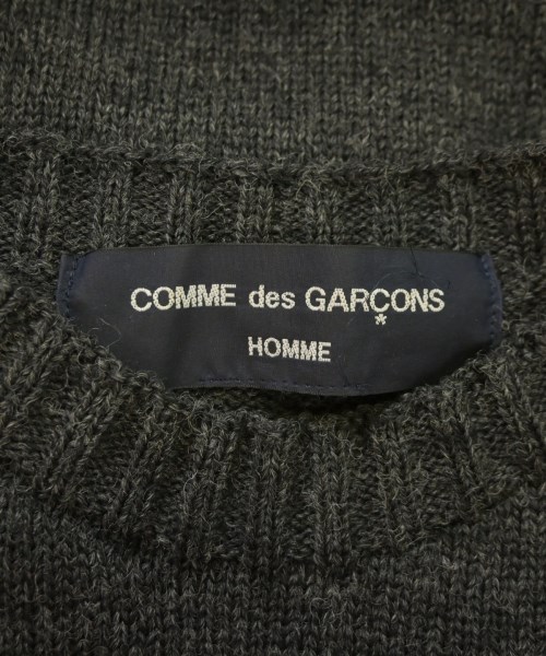 COMME des GARCONS HOMME（コムデギャルソンオム）ニット・セーター グレー サイズ:M メンズ/2200675012041