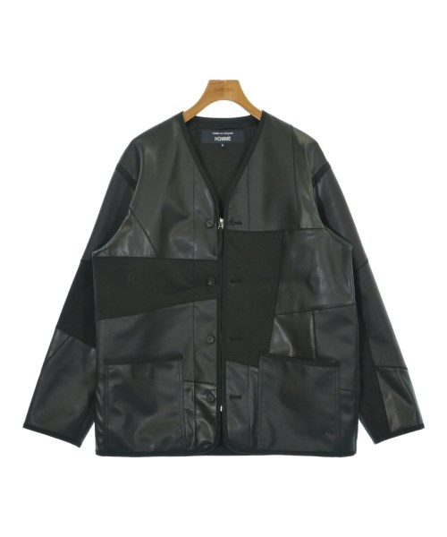 COMME des GARCONS HOMME(コムデギャルソンオム)テーラードジャケット 黒 サイズ:L/2200675181211