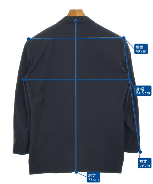 COMME des GARCONS HOMME（コムデギャルソンオム）カジュアルジャケット 紺 サイズ:S メンズ/2200675537032