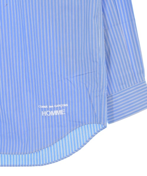 COMME des GARCONS HOMME（コムデギャルソンオム）カジュアルシャツ 青 サイズ:XS メンズ/2200675610094