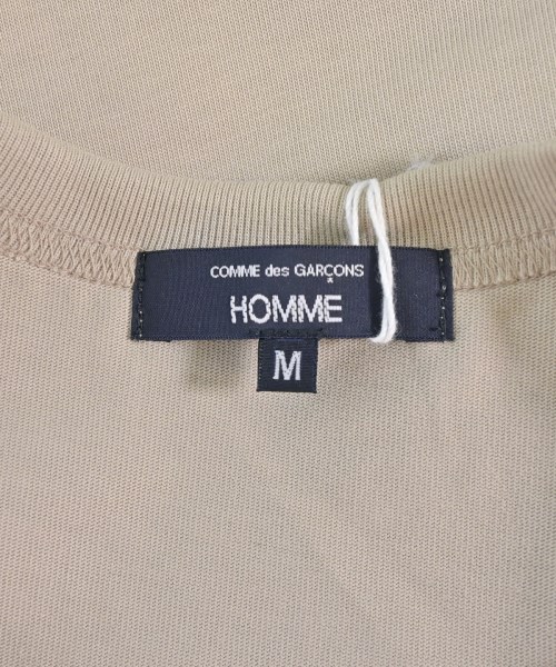 COMME des GARCONS HOMME（コムデギャルソンオム）Tシャツ・カットソー ベージュ サイズ:M メンズ/2200675610223