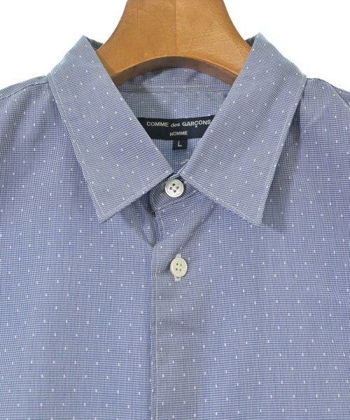 COMME des GARCONS HOMME（コムデギャルソンオム）カジュアルシャツ 青 サイズ:L メンズ/2200669227079