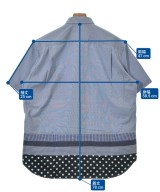 COMME des GARCONS HOMME（コムデギャルソンオム）カジュアルシャツ 青 サイズ:L メンズ/2200669227079