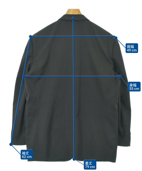 COMME des GARCONS HOMME（コムデギャルソンオム）テーラードジャケット 黒 サイズ:M メンズ/2200672432026