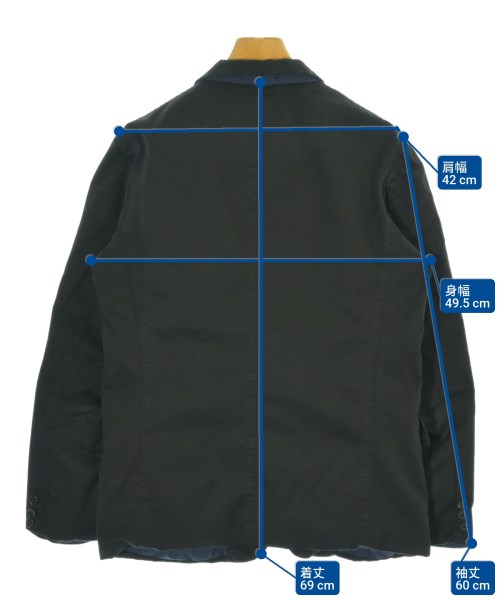 COMME des GARCONS HOMME（コムデギャルソンオム）カジュアルジャケット 黒 サイズ:S メンズ/2200676316018