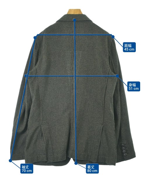 COMME des GARCONS HOMME（コムデギャルソンオム）カジュアルジャケット グレー サイズ:L メンズ/2200675703420