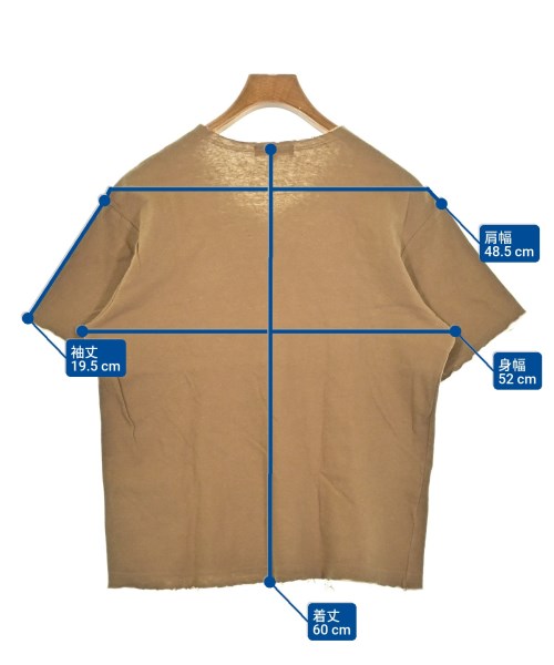 COMME des GARCONS HOMME（コムデギャルソンオム）Tシャツ・カットソー 茶 サイズ:S メンズ/2200676878059