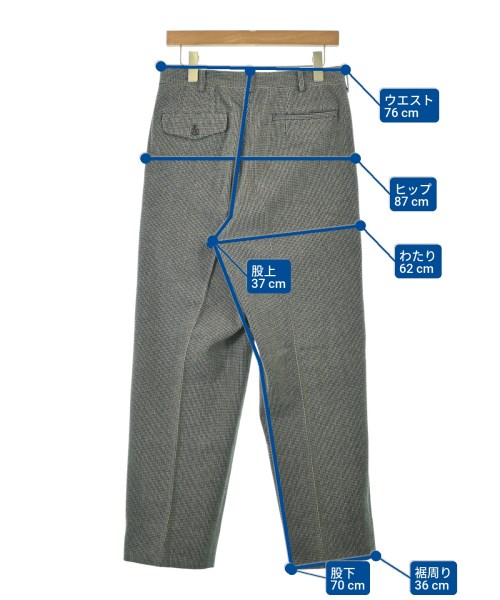 COMME des GARCONS HOMME（コムデギャルソンオム）スラックス グレー サイズ:S メンズ/2200677226019