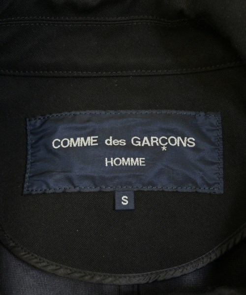 COMME des GARCONS HOMME（コムデギャルソンオム）ステンカラーコート 黒 サイズ:S メンズ/2200677460024
