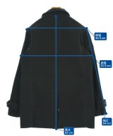 COMME des GARCONS HOMME（コムデギャルソンオム）ステンカラーコート 黒 サイズ:S メンズ/2200677460024