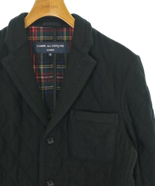 COMME des GARCONS HOMME（コムデギャルソンオム）ジャケット 黒 サイズ:S メンズ/2200677460031