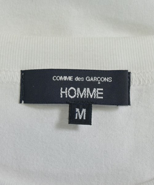 COMME des GARCONS HOMME（コムデギャルソンオム）Tシャツ・カットソー 白 サイズ:M メンズ/2200677635040