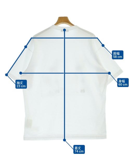 COMME des GARCONS HOMME（コムデギャルソンオム）Tシャツ・カットソー 白 サイズ:M メンズ/2200677635040