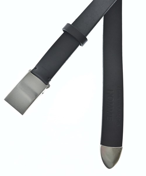 COMME des GARCONS HOMME（コムデギャルソンオム）ベルト 黒 サイズ:- メンズ/2200677684017