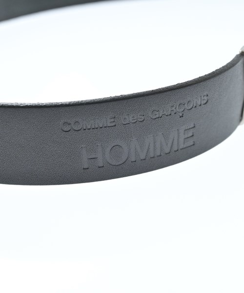 COMME des GARCONS HOMME（コムデギャルソンオム）ベルト 黒 サイズ:- メンズ/2200677684017