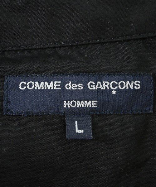 COMME des GARCONS HOMME（コムデギャルソンオム）カジュアルシャツ 黒 サイズ:L メンズ/2200677968018