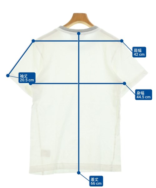 COMME des GARCONS SHIRT（コムデギャルソンシャツ）Tシャツ・カットソー 白 サイズ:M メンズ/2200678096291
