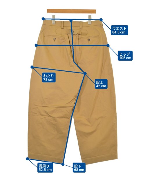 COMME des GARCONS HOMME（コムデギャルソンオム）チノパン ベージュ サイズ:M メンズ/2200678751015