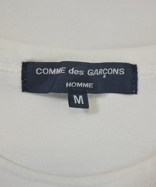 COMME des GARCONS HOMME（コムデギャルソンオム）Tシャツ・カットソー 白 サイズ:M メンズ/2200678841020