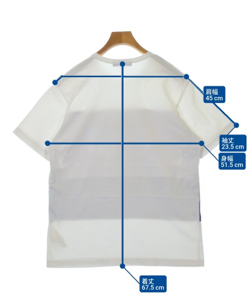 COMME des GARCONS HOMME（コムデギャルソンオム）Tシャツ・カットソー 白 サイズ:M メンズ/2200678841020