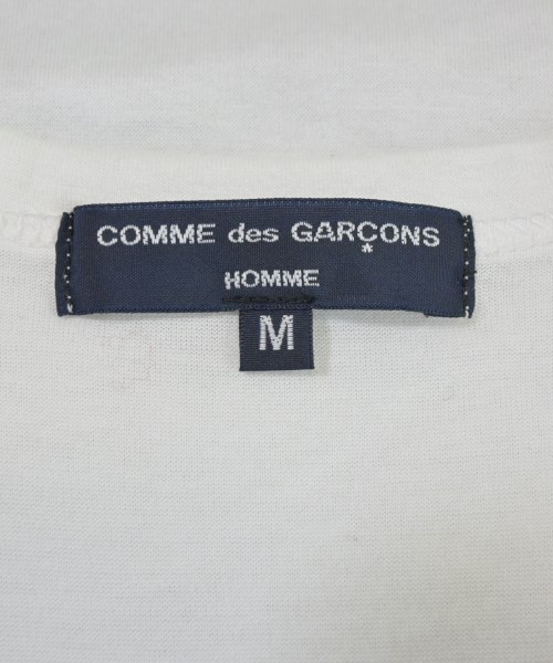 COMME des GARCONS HOMME（コムデギャルソンオム）Tシャツ・カットソー 白 サイズ:M メンズ/2200678841037