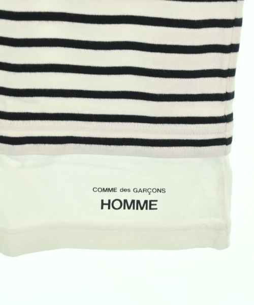 COMME des GARCONS HOMME（コムデギャルソンオム）Tシャツ・カットソー 白 サイズ:M メンズ/2200677080246