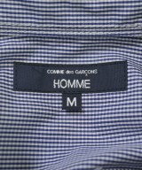 COMME des GARCONS HOMME（コムデギャルソンオム）カジュアルシャツ 青 サイズ:M メンズ/2200679332022