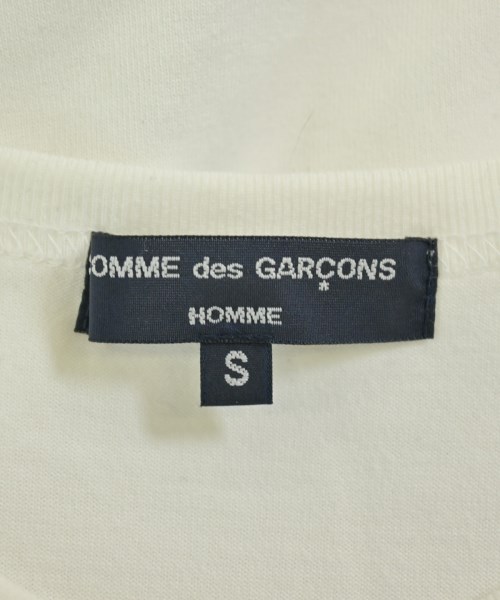 COMME des GARCONS HOMME（コムデギャルソンオム）Tシャツ・カットソー 白 サイズ:S メンズ/2200679387053
